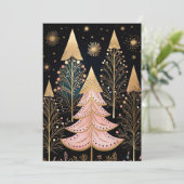 フェスティバルクリスマスツリーのグリーティングカード シーズンカード (スタンド正面)