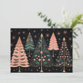 フェスティバルクリスマスツリーのグリーティングカード シーズンカード (スタンド正面)