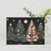 フェスティバルクリスマスツリーのグリーティングカード シーズンカード (スタンド正面)