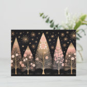 フェスティバルクリスマスツリーのグリーティングカード シーズンカード (スタンド正面)