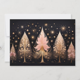 フェスティバルクリスマスツリーのグリーティングカード シーズンカード