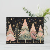 フェスティバルクリスマスツリーのグリーティングカード シーズンカード (スタンド正面)