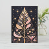 フェスティバルクリスマスツリーのグリーティングカード シーズンカード (スタンド正面)