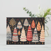 フェスティバルクリスマスツリーのグリーティングカード シーズンカード (スタンド正面)