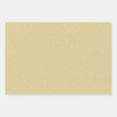 フェスティバルクリスマスツリーウォーターカラーホリデー ラッピングペーパーシート (正面2)