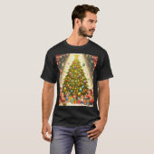 フェスティバルクリスマスツリージョイ Tシャツ (正面フル)