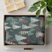 フェスティバルクリスマスツリーズウィンタースノーホリデー 薄葉紙 (ギフト)