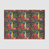 フェスティバルクリスマスツリーティッシュペーパー 薄葉紙 (正面)