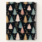 フェスティバルクリスマスツリーパターンレシピ手帳 ノートブック (裏面)