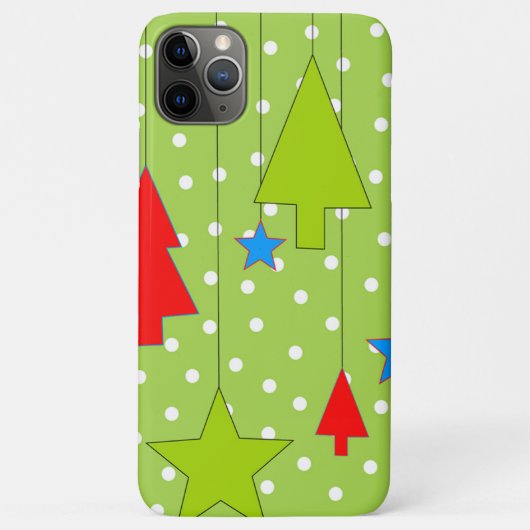 フェスティバルクリスマスツリープリント Case-Mate iPhoneケース (裏面)