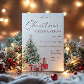 フェスティバルクリスマスツリー&プレゼントクリスマスパーティー 招待状