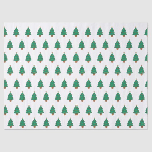 フェスティバルクリスマスツリー 薄葉紙 (正面)