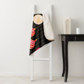 フェスティバルクリスマスデコレーションパターン シェルパブランケット (インサイチュ)