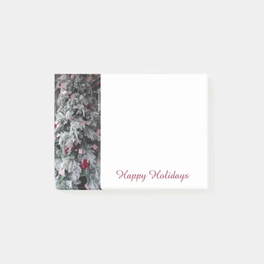 フェスティバルクリスマスデコレーションPost-It®ノート ポストイット (正面)