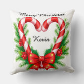 フェスティバルクリスマスデコールとキャンディカン クッション (裏面)