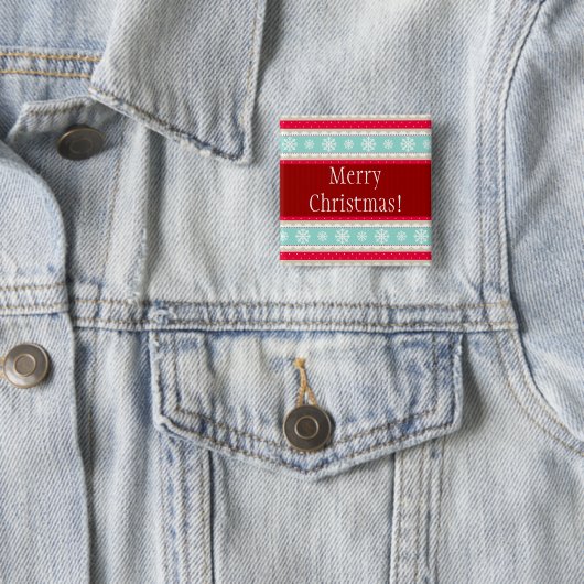 フェスティバルクリスマスデザインカスタム文字 缶バッジ (インサイチュ)