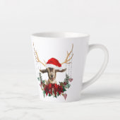 フェスティバルクリスマストゲンブルグヤギの子 カフェラテマグ (右)