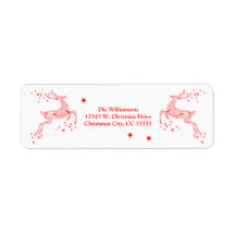 フェスティバルクリスマストナカイモダンア赤い渦巻き星