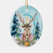 フェスティバルクリスマストナディアホリデーツリー セラミックオーナメント (右)