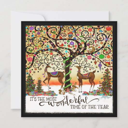 フェスティバルクリスマストナディアワンダントタイム引用文 シーズンカード (正面)