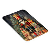 フェスティバルクリスマスナツクラッカー絵を描ズホリデー マグネット (右側)