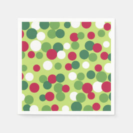 フェスティバルクリスマスナプキンス スタンダードカクテルナプキン