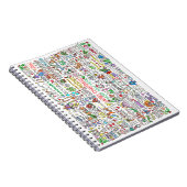 フェスティバルクリスマスノート ノートブック (右側)