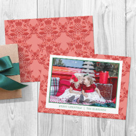 フェスティバルクリスマスパイナップルオーナメント写真 シーズンカード