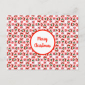 フェスティバルクリスマスパターン シーズンポストカード (正面)