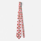 フェスティバルクリスマスパターン ネクタイ (正面)