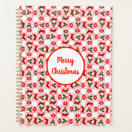 フェスティバルクリスマスパターン プランナー手帳