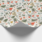 フェスティバルクリスマスパターン ラッピングペーパー (角)