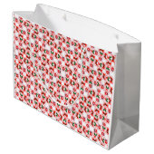 フェスティバルクリスマスパターン ラージペーパーバッグ (裏面アングル)