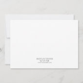 フェスティバルクリスマスパーティの招待状 招待状 (裏面)