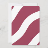 フェスティバルクリスマスパーティの招待状 招待状 (裏面)