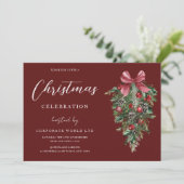 フェスティバルクリスマスパーティーお祝い 招待状 (スタンド正面)