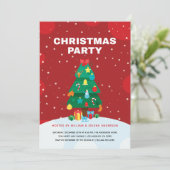 フェスティバルクリスマスパーティーとホリデーツリー 招待状 (スタンド正面)