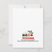 フェスティバルクリスマスパーティー:私たちに参加!"招待状 招待状 (裏面)