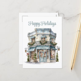 フェスティバルクリスマスビジネスホリデーショップ シーズンポストカード