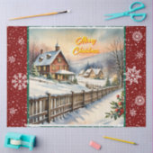 フェスティバルクリスマスビューティフルモダンコレクション 薄葉紙 (クラフト)