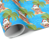 フェスティバルクリスマスビーチサンタパーティー ラッピングペーパー (ロールコーナー)