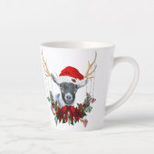 フェスティバルクリスマスピグミーヤギの子 カフェラテマグ (右)