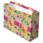 フェスティバルクリスマスピッグズミディアム抱き枕 ラージペーパーバッグ (正面アングル)