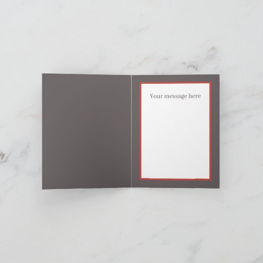 フェスティバルクリスマスファーム牛の追加気持ち シーズンカード (内部)