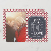 フェスティバルクリスマスフォトカード シーズンカード (正面/裏面)