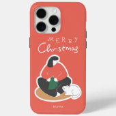 フェスティバルクリスマスフォンケースコレクション – Cozy Case-Mate iPhoneケース (裏面)