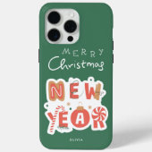 フェスティバルクリスマスフォンケースコレクション – Cozy Case-Mate iPhoneケース (裏面)