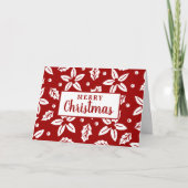 フェスティバルクリスマスフラワー シーズンカード (正面)