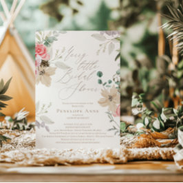 フェスティバルクリスマスブライダルシャワーエレガント- & おもしろい 箔招待状