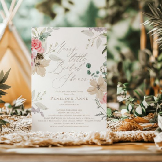 フェスティバルクリスマスブライダルシャワーエレガント- & おもしろい 箔招待状